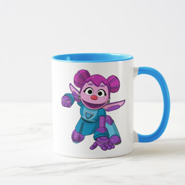 Sesame Street | Mecha Builders Abby In Action Mug (Right)