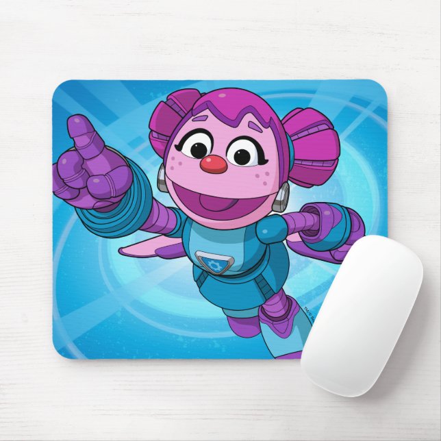 Sesame Street | Mecha Builders Abby Mouse Pad (With Mouse)