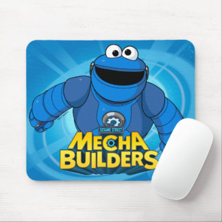 Sesame Street | Mecha Builders Cookie In Action Mouse Pad