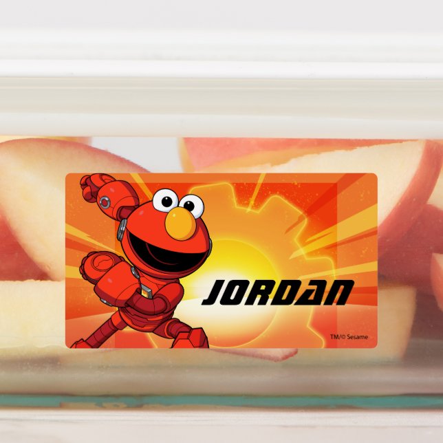 Sesame Street | Mecha Builders Elmo (Affixed)