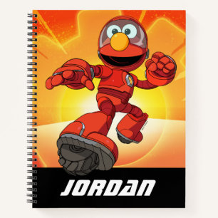 Sesame Street   Mecha Builders Elmo   Add Name Notebook
