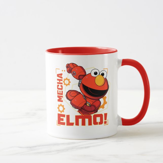 Sesame Street | Mecha Builders Elmo Design Mug (Right)