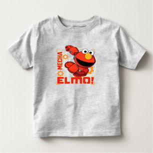 Sesame Street   Mecha Builders Elmo Design Toddler T-Shirt