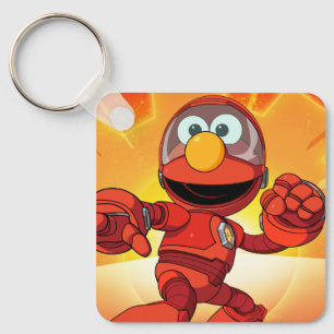 Sesame Street   Mecha Builders Elmo In Action Key Ring