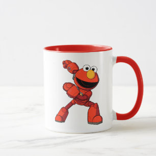 Sesame Street   Mecha Builders Elmo Mug