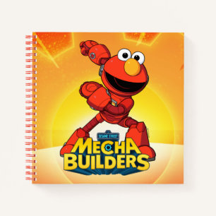 Sesame Street   Mecha Builders Elmo Notebook