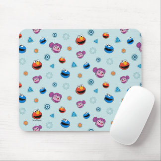 Sesame Street | Mecha Builders Faces Pattern Mouse Pad