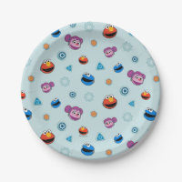 Sesame Street | Mecha Builders Faces Pattern