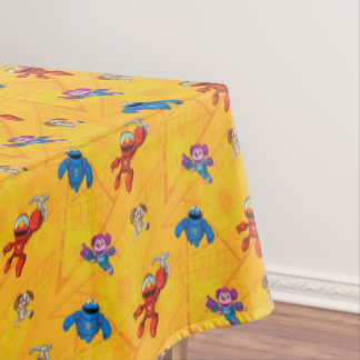 Sesame Street | Mecha Builders Pattern Tablecloth