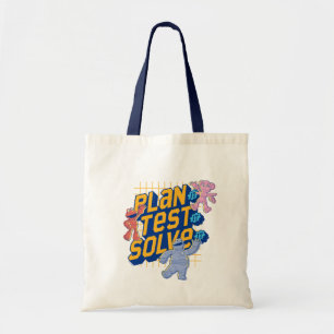 Sesame Street   Mecha Builders Plan Test Solve Tote Bag