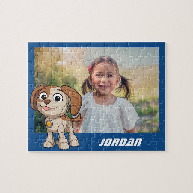 Sesame Street | Mecha Builders Tango | Add Name Jigsaw Puzzle (Horizontal)
