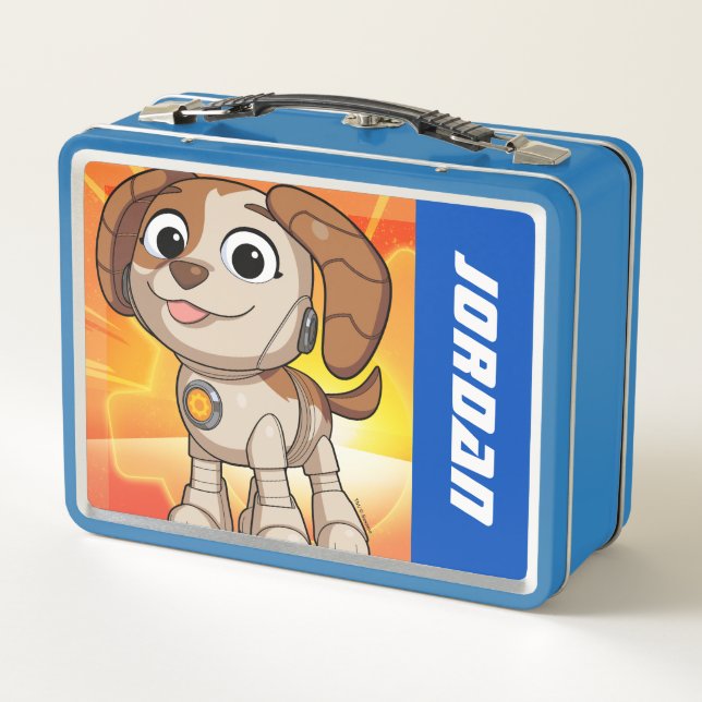 Sesame Street | Mecha Builders Tango | Add Name Metal Lunch Box (Back)