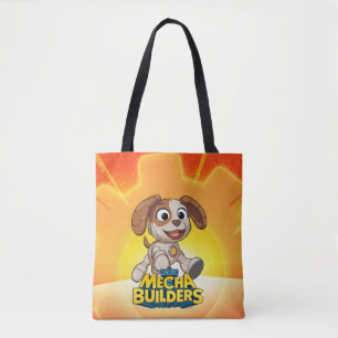 Sesame Street   Mecha Builders Tango In Action Tote Bag