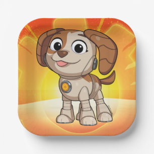 Sesame Street Mecha Builders Tango Paper Plate