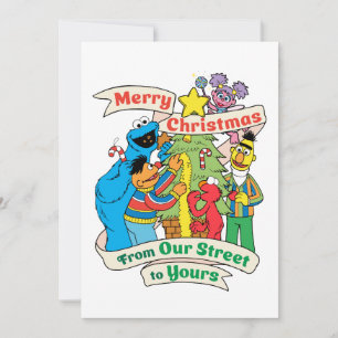 Sesame Street Merry Christmas Holiday