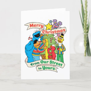 Sesame Street Merry Christmas Holiday