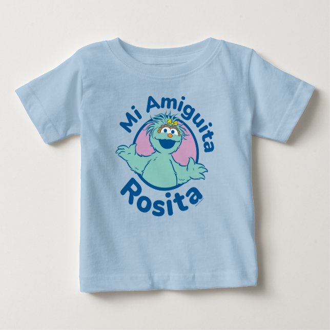 Sesame Street | Mi Amiguita Rosita Baby T-Shirt (Front)