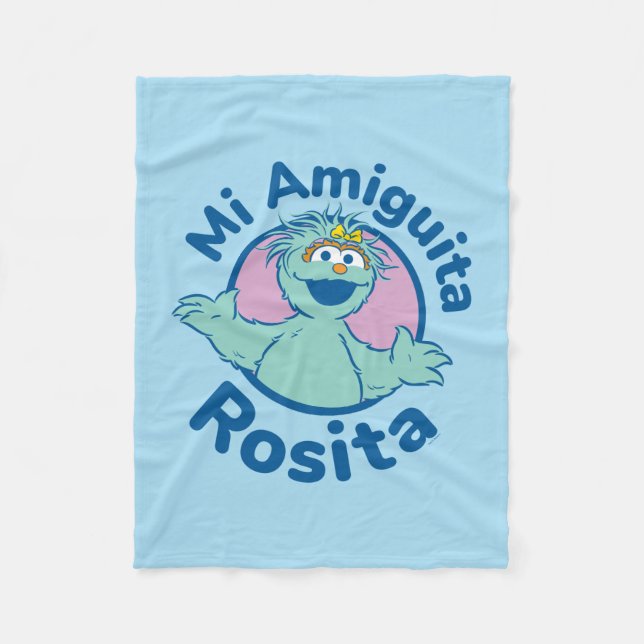 Sesame Street | Mi Amiguita Rosita Fleece Blanket (Front)