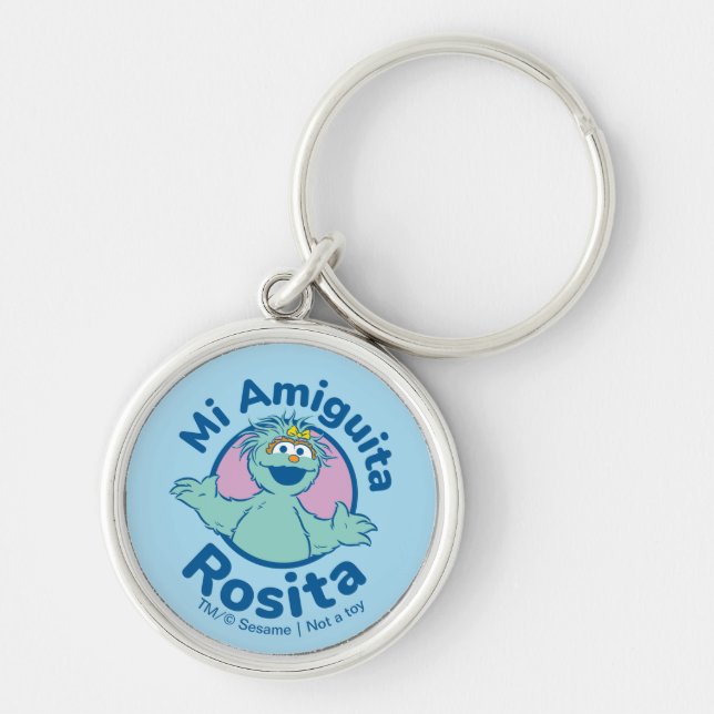 Sesame Street | Mi Amiguita Rosita Key Ring (Front)
