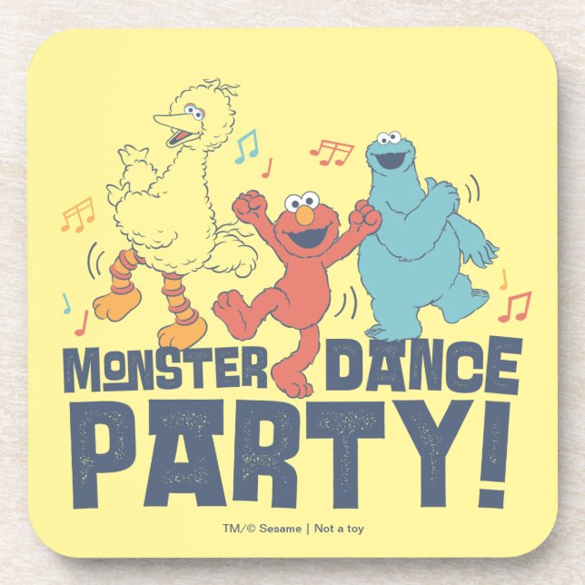 Sesame Street | Monster Dance Party Coaster (Front)
