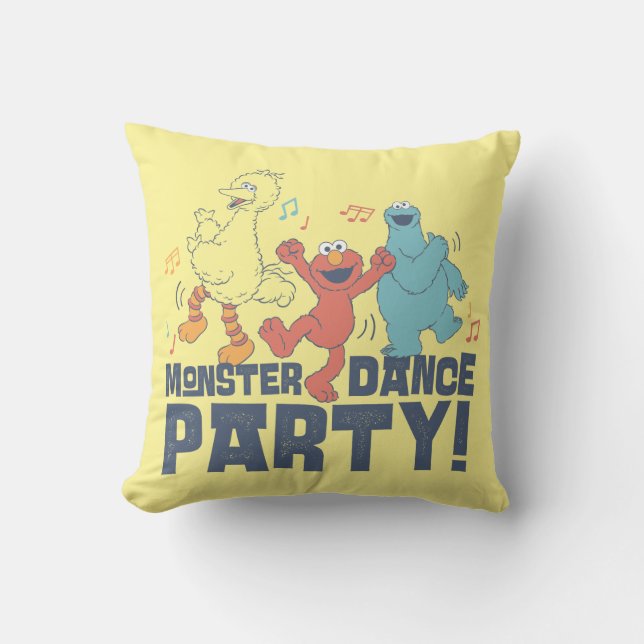 Sesame Street | Monster Dance Party Cushion (Front)