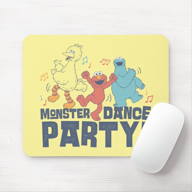 Sesame Street | Monster Dance Party Mouse Pad (With Mouse)