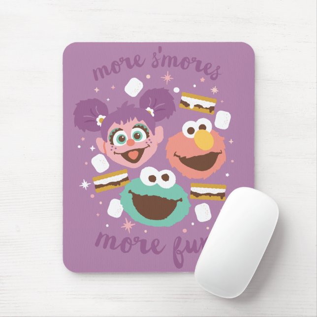 Sesame Street | More S'mores More Fun! Mouse Pad (With Mouse)