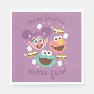Sesame Street   More S'mores More Fun! Napkin