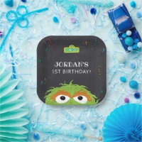 Sesame Street | Oscar Birthday Chalkboard