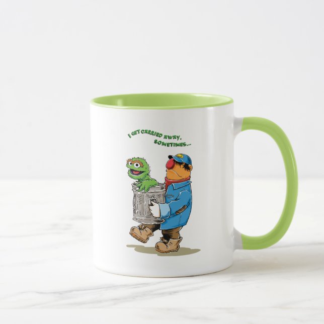 Sesame Street | Oscar & Bruno the Garbage Man Mug (Right)