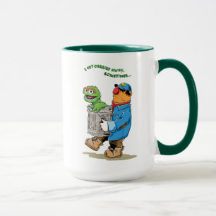 Sesame Street   Oscar & Bruno the Garbage Man Mug