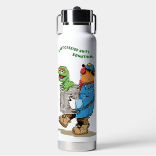 Sesame Street   Oscar & Bruno the Garbage Man Water Bottle