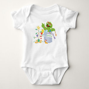 Sesame Street Oscar - Christmas Tree Baby Bodysuit