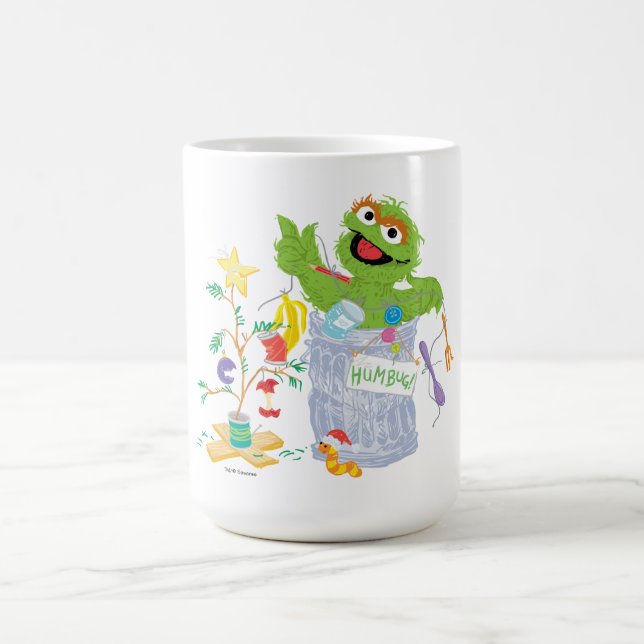 Sesame Street | Oscar - Christmas Tree Coffee Mug (Center)