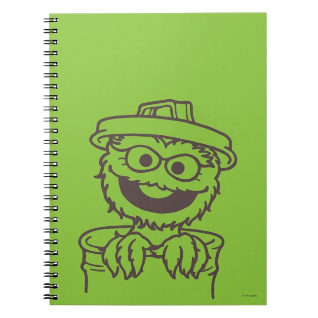 Sesame Street | Oscar the Grouch Bright Notebook (Front)