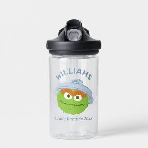 Sesame Street   Oscar the Grouch Family Vacation Water Bottle