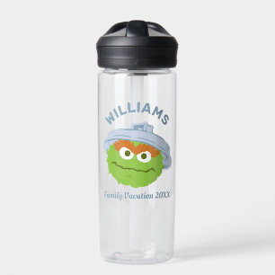 Sesame Street   Oscar the Grouch Family Vacation Water Bottle