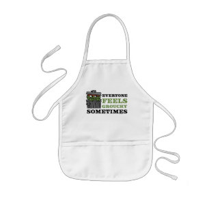Sesame Street   Oscar the Grouch Feels Grouchy Kids Apron