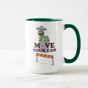 Sesame Street   Oscar the Grouch Move Your Can Mug
