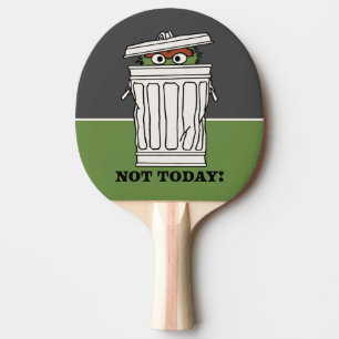 Sesame Street   Oscar the Grouch Not Today! Ping Pong Paddle