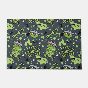 Sesame Street   Oscar the Grouch Phrase Pattern Doormat