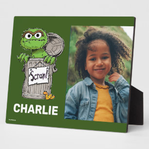 Sesame Street Oscar the Grouch Plaque