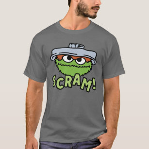 Sesame Street   Oscar the Grouch Scram! T-Shirt