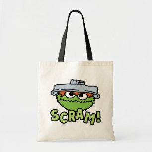 Sesame Street Oscar the Grouch Scram! Tote Bag