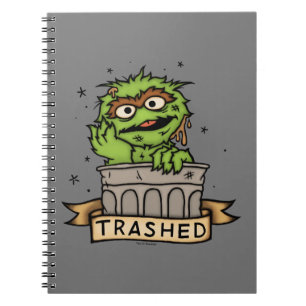 Sesame Street   Oscar the Grouch Trashed Notebook