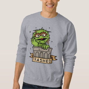 Sesame Street   Oscar the Grouch Trashed Sweatshirt