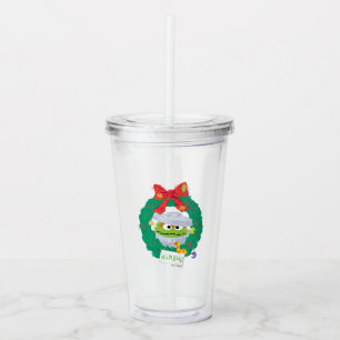 Sesame Street   Oscar the Grouch Wreath Acrylic Tumbler
