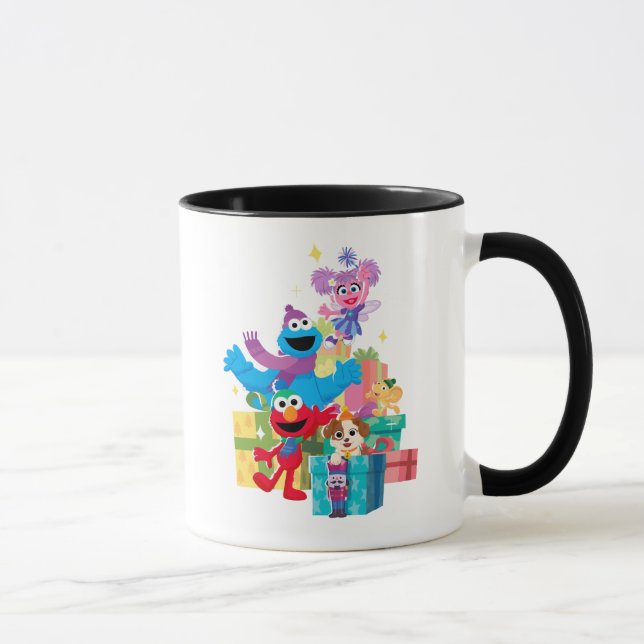 Sesame Street Pals and Presents Mug (Right)