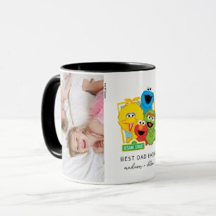 Sesame Street Pals   Best Dad - Photo Mug