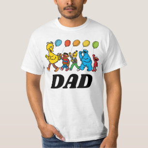 Sesame Street Pals   Birthday Balloons - Dad T-Shi T-Shirt